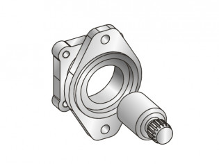 X095 ADATTATORE SAE B 2 FORI Z.16