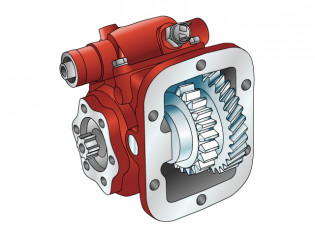 27Z2 PTO SAE 6F RAPP. LENTA SCAT. RIBASSATA ZF S5-47, 5-42/4,65-5