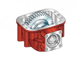 F812 PTO LATERALE H.D. SAE 8 FORI