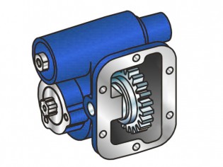 32867 PTO boční lehké provedení EATON FS 4005 A