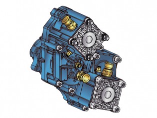 421SB PTO dvojité zadní těžké provedení SCANIA GR 875