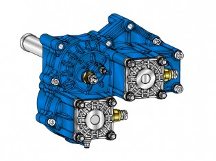 421VB PTO dvojité zadní těžké provedení VOLVO VT