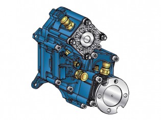 421ZA PTO dvojité zadní těžké provedení ZF ECOSPLIT