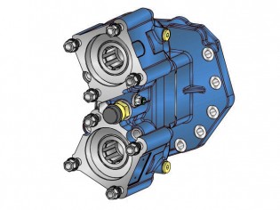 423M1 PTO dvojité zadní středně těžké provedení MERCEDES G240 (ACTROS)