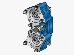 423Z1 PTO dvojité zadní středně těžké provedení ZF 16S151-221