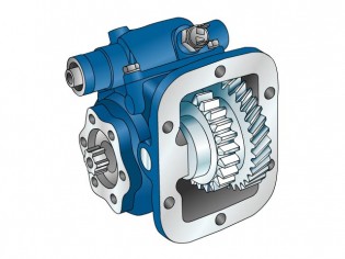 52622 PTO SAE 6F RAPP. LENTA SCAT. RIBASSATA ZF S5-47, 5-42/4,65-5