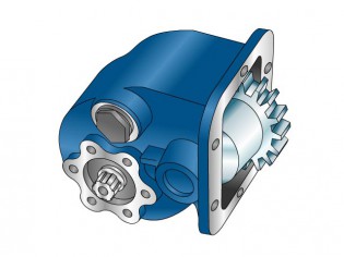 32640 PTO PF/P SAE 6F-RAPP.LENTO USCITA 3F PO