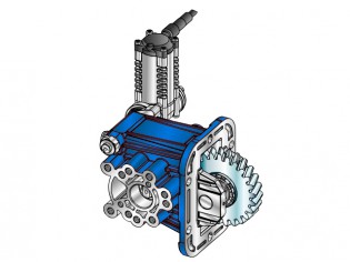 42411 PTO boční lehké provedení PER CAMBIO IVECO 2835.6