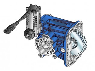 42407 PTO LATERALE L.D. PER CAMBI ZF 6S 420